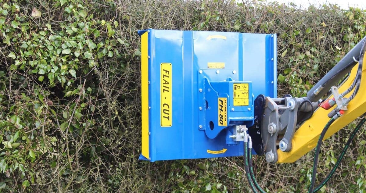 Slanetrac Flail cutter for vegetation control