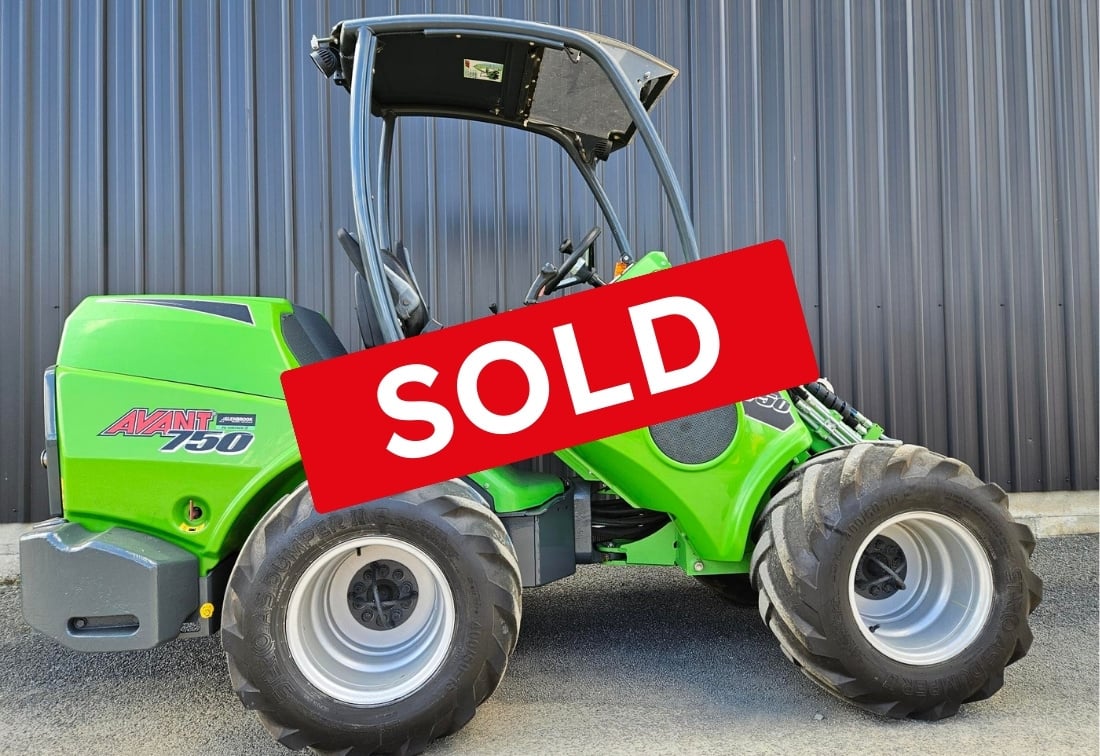 Avant 750 loader sold