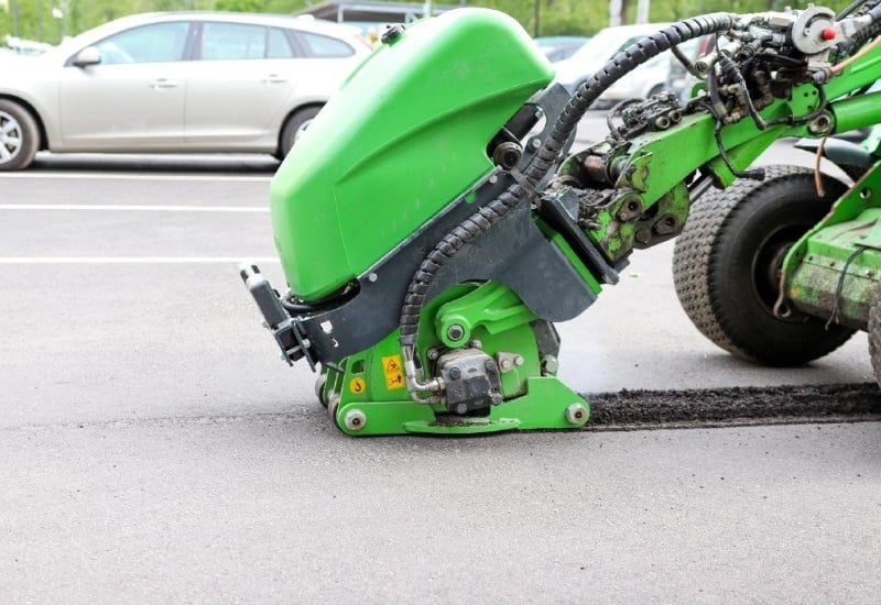 Asphalt grinder - 1