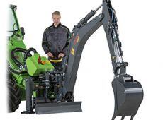 Avant attachment - Back hoe 260 with remote control