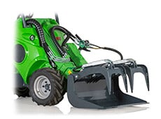 Avant attachment - Demolition grapple bucket