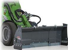 Avant attachment - Zoom snow plow