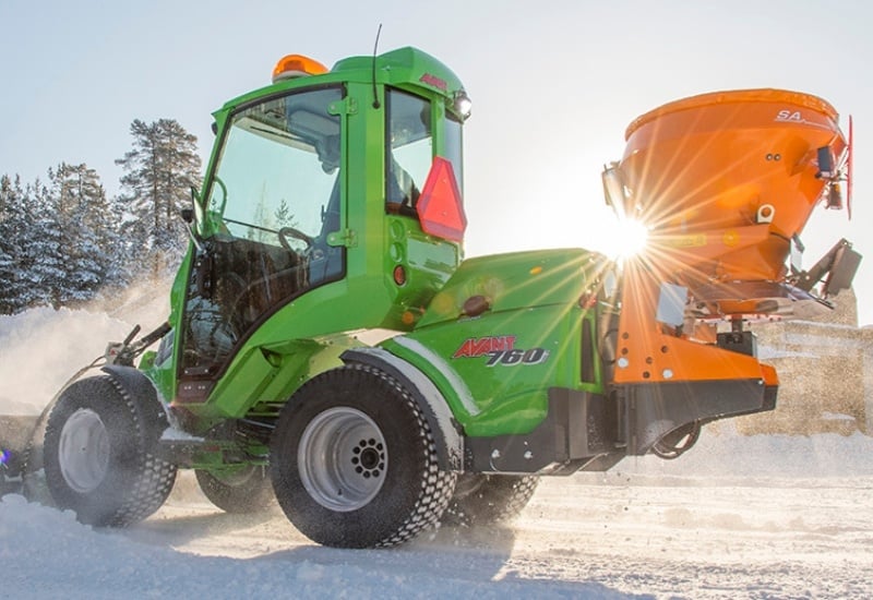 Centrifugal sand/salt spreader - 1