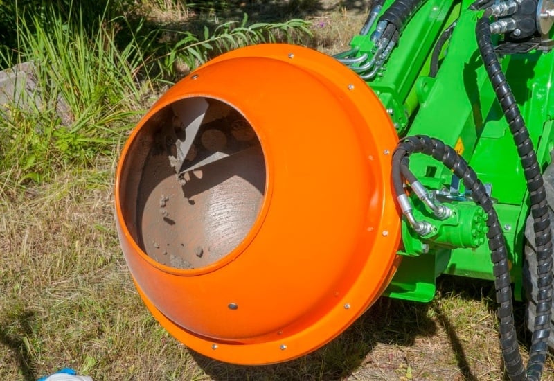 Drum type concrete mixer - 5