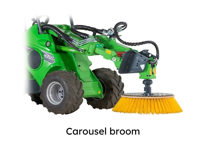 Multi function drive unit - carousel broom 1