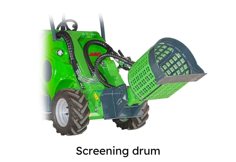 Multi function drive unit - screening drum 1