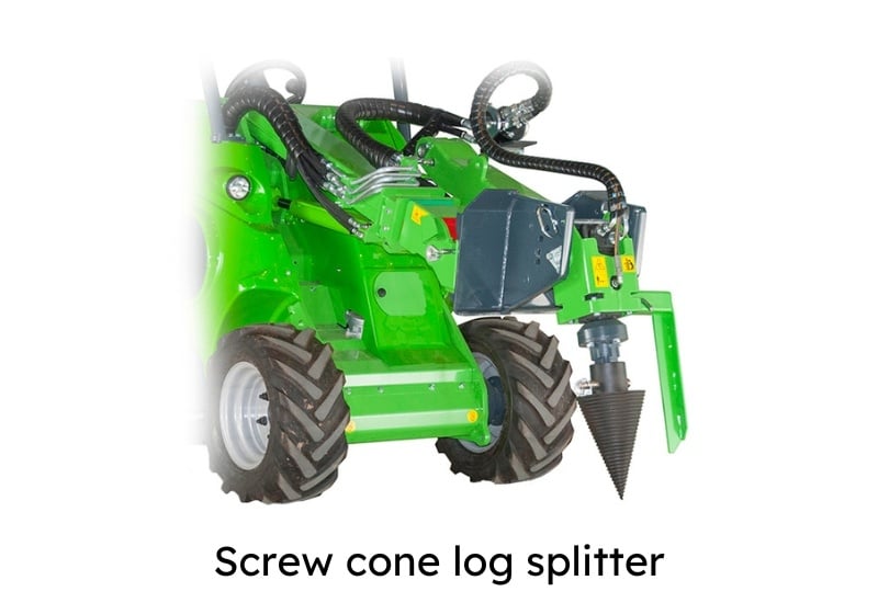 Multi function drive unit - screw cone log splitter