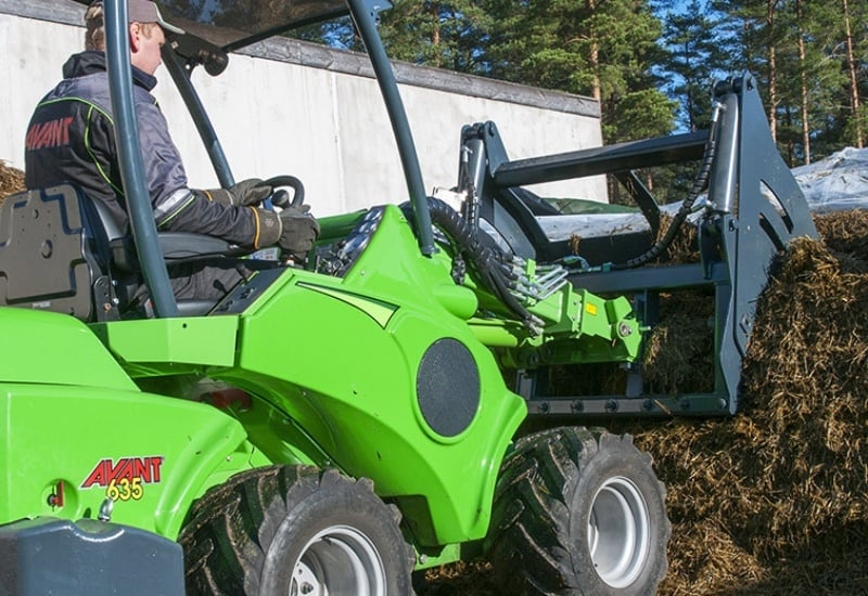 Silage block cutter - 1