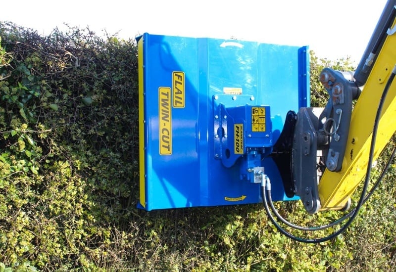 Slanetrac FH100 flail cutter - 1