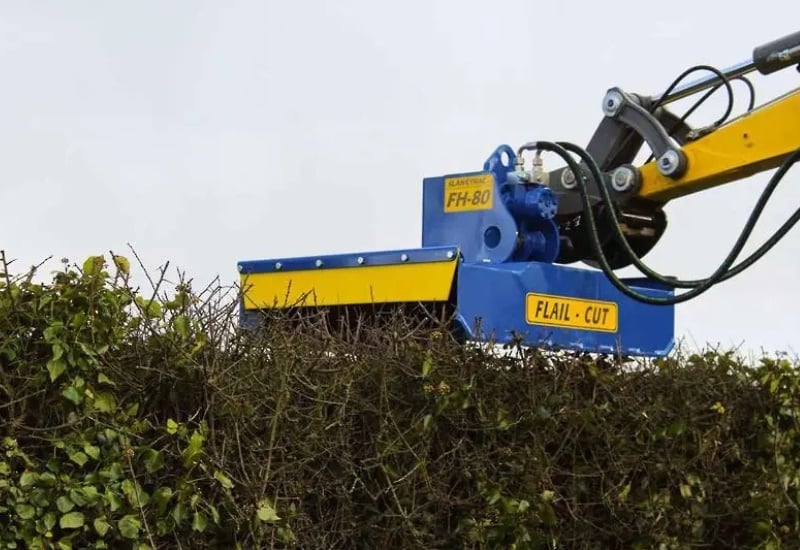 Slanetrac FH80 flail cutter - 3