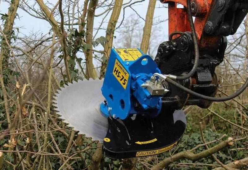 Slanetrac HS 75 saw head - 1