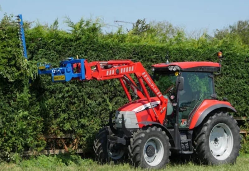 Slanetrac SA1000 swivel trim hedge cutter - 3