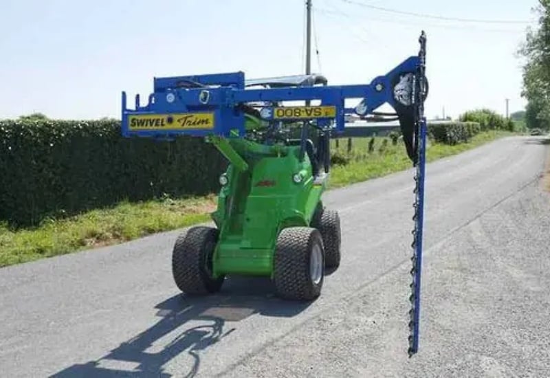 Slanetrac SA800 swivel trim hedge cutter - 2