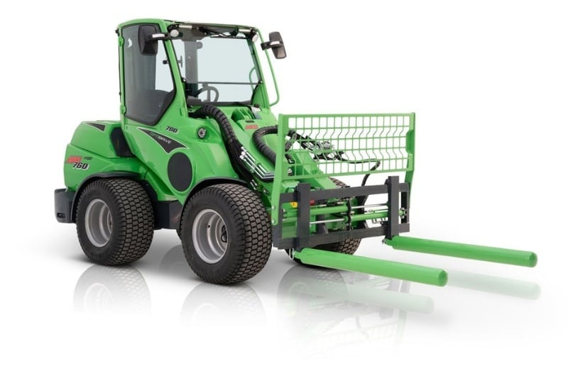 Sleeves on pallet forks - 3 - Bale sleeves