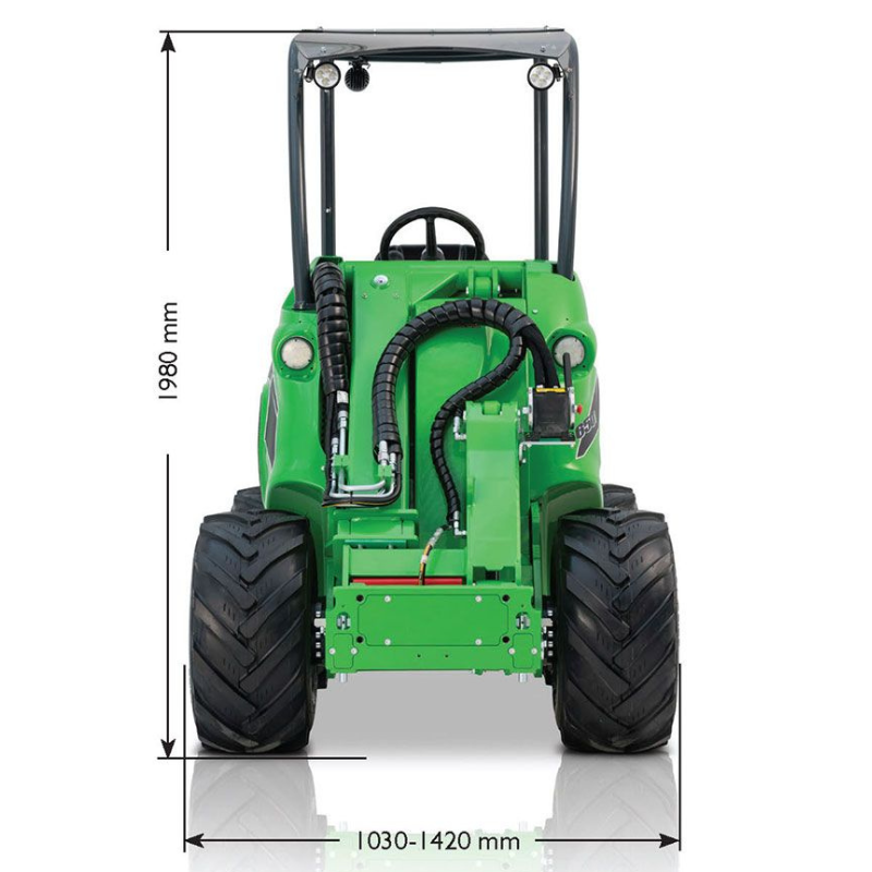 e513 dimensions - front on