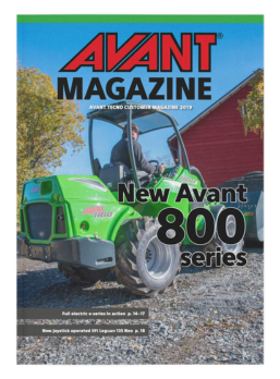 Avant magazine - 2019 edition