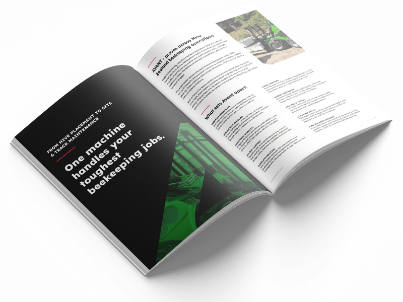 Avant NZ Beekeeping brochure