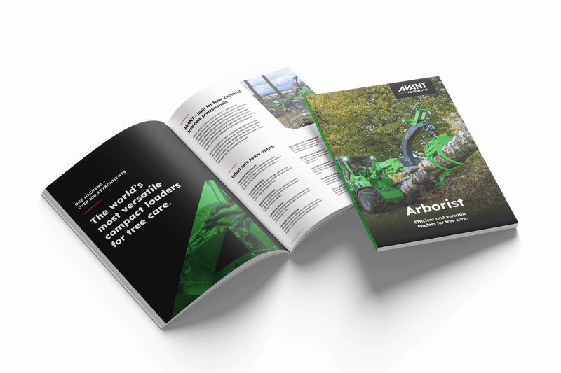 Avant NZ Arborist brochure