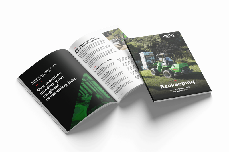Beekeeping brochure by Avant NZ