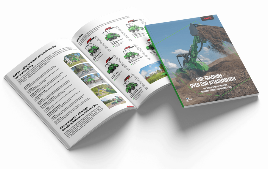 Avant NZ Landscaping brochure