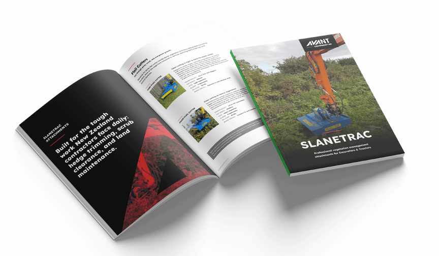 Slanetrac Attachments brochure