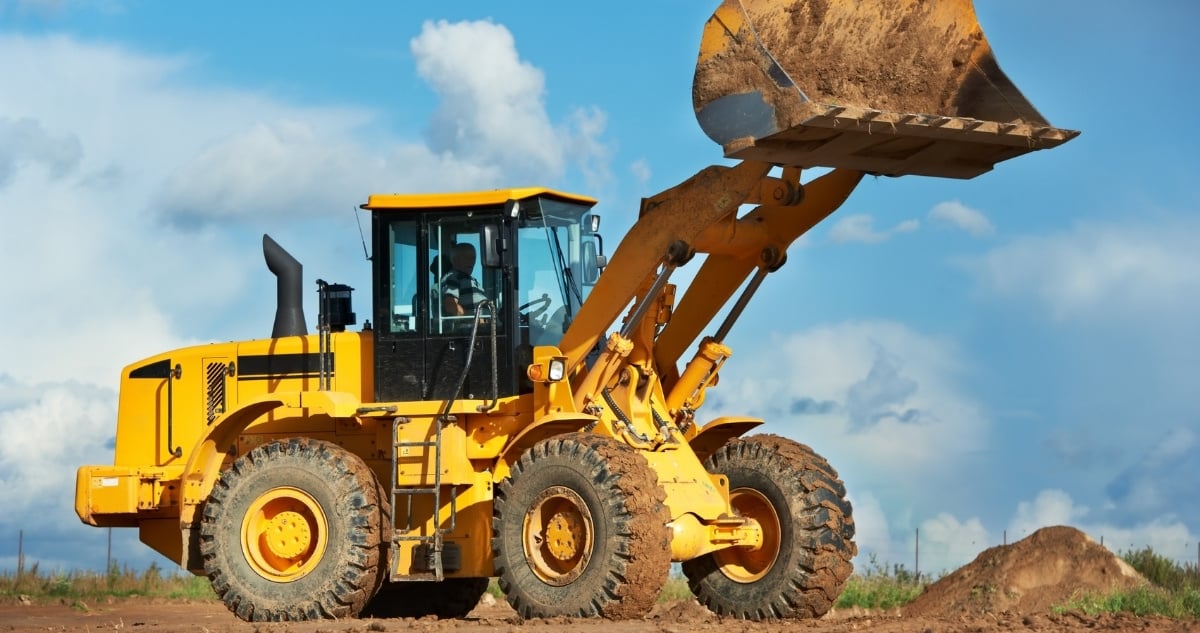 Large wheel loaders