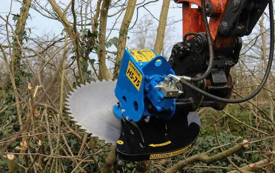 Slanetrac HS75 Saw Head