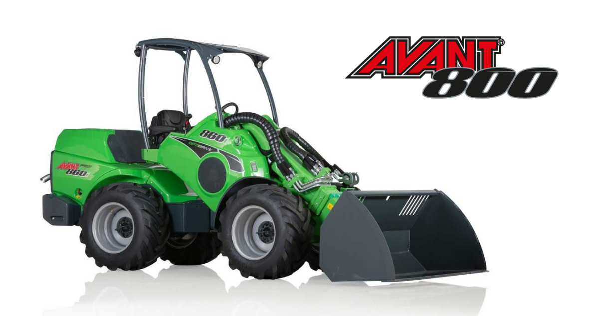 New Avant 800 series loader